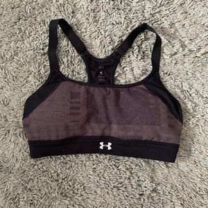 Black Under Armour Sports Bra